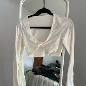 Skims Twist long sleeve top, Small